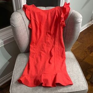 Coral dress